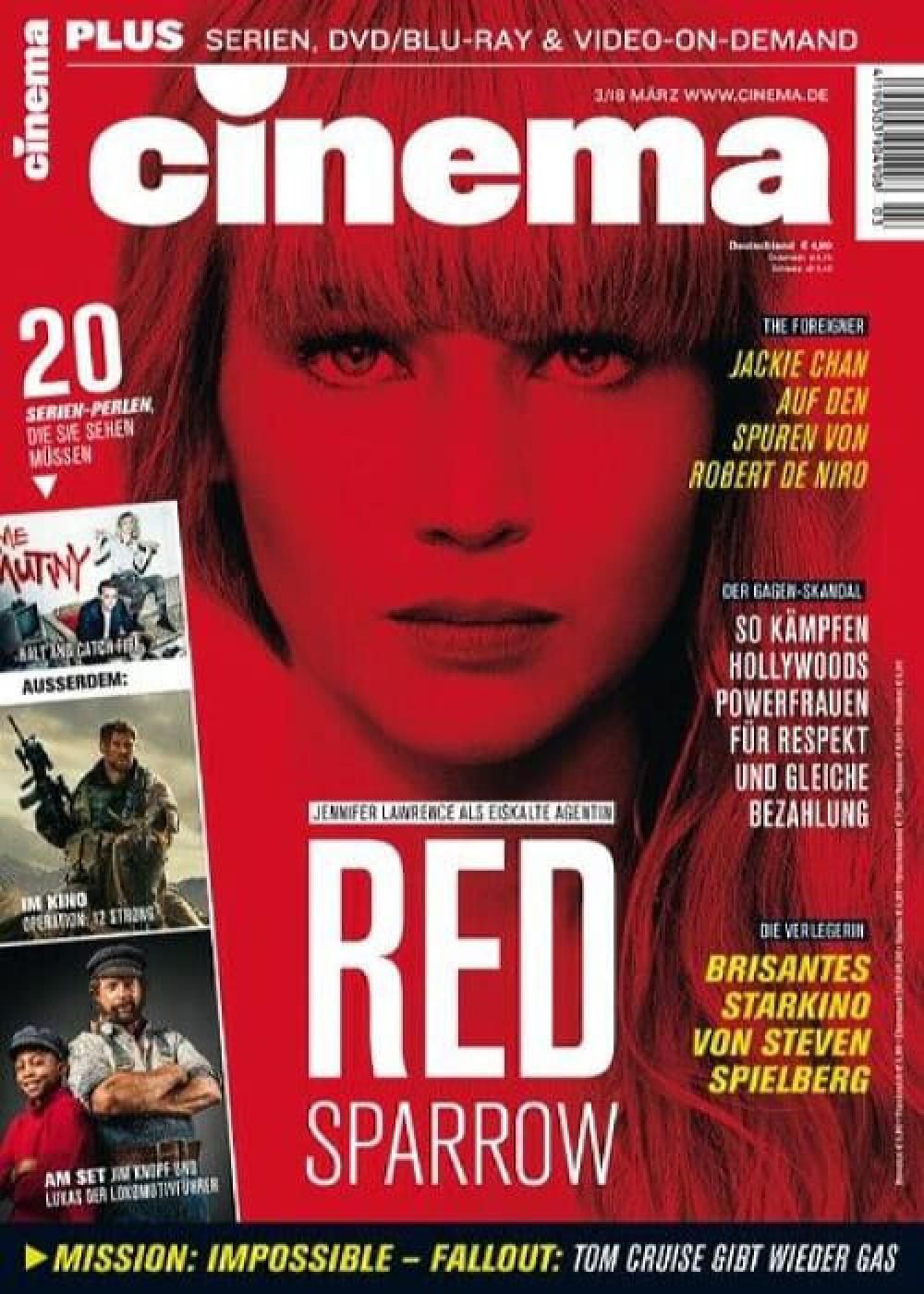 Cinema Magazin Deutschland 2018-03 Jennifer Lawrence Jackie Chan