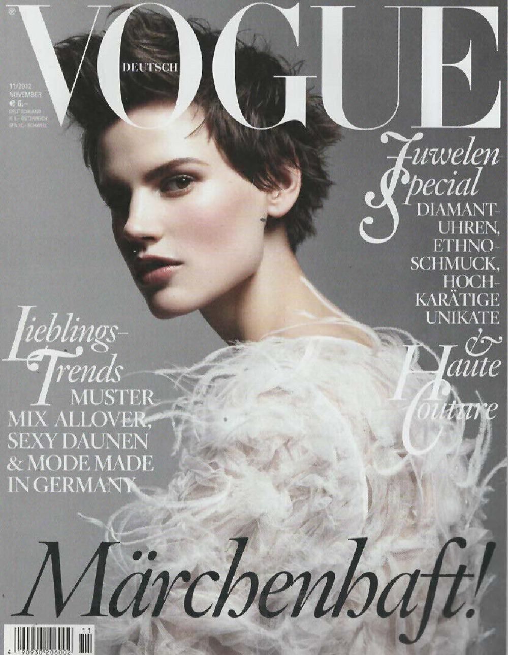 Vogue Magazin Deutschland 2012-11 Saskia De Brauw