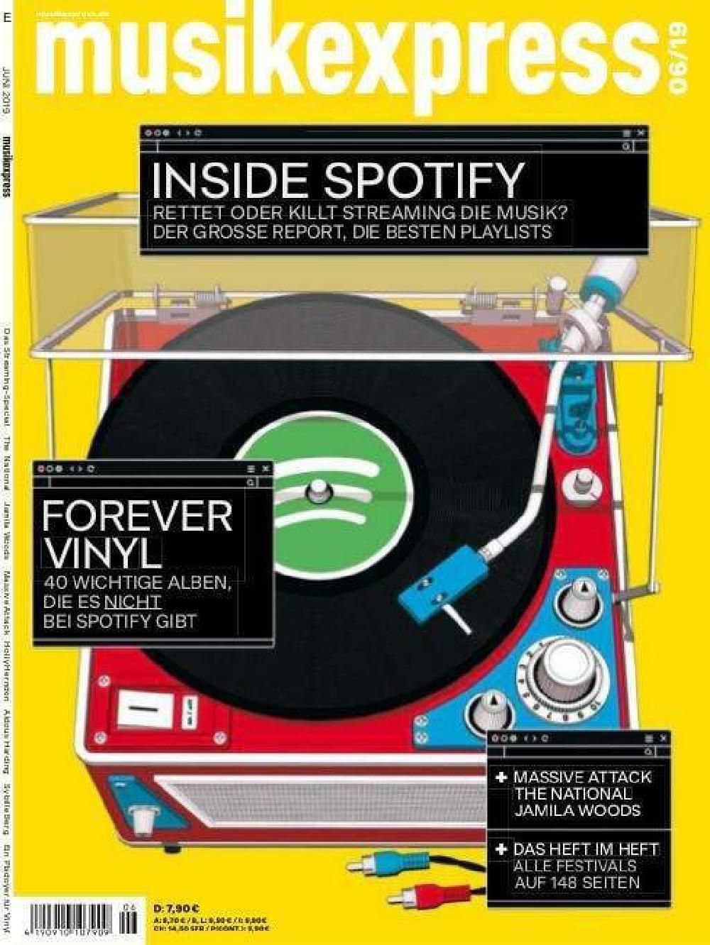 Musikexpress Magazin Deutschland 2019-06 Massive Attack Jamila Woods