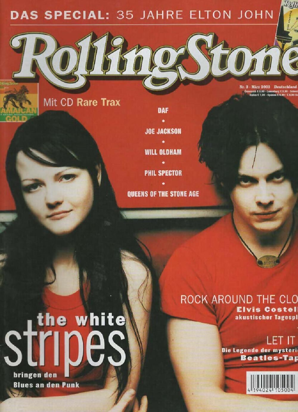 Rolling Stone Magazin Deutschland 2003-03 The White Stripes