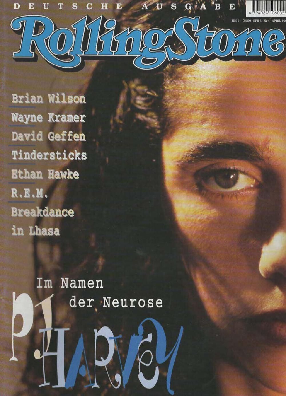 Rolling Stone Magazin Deutschland 1995-04 PJ Harvey