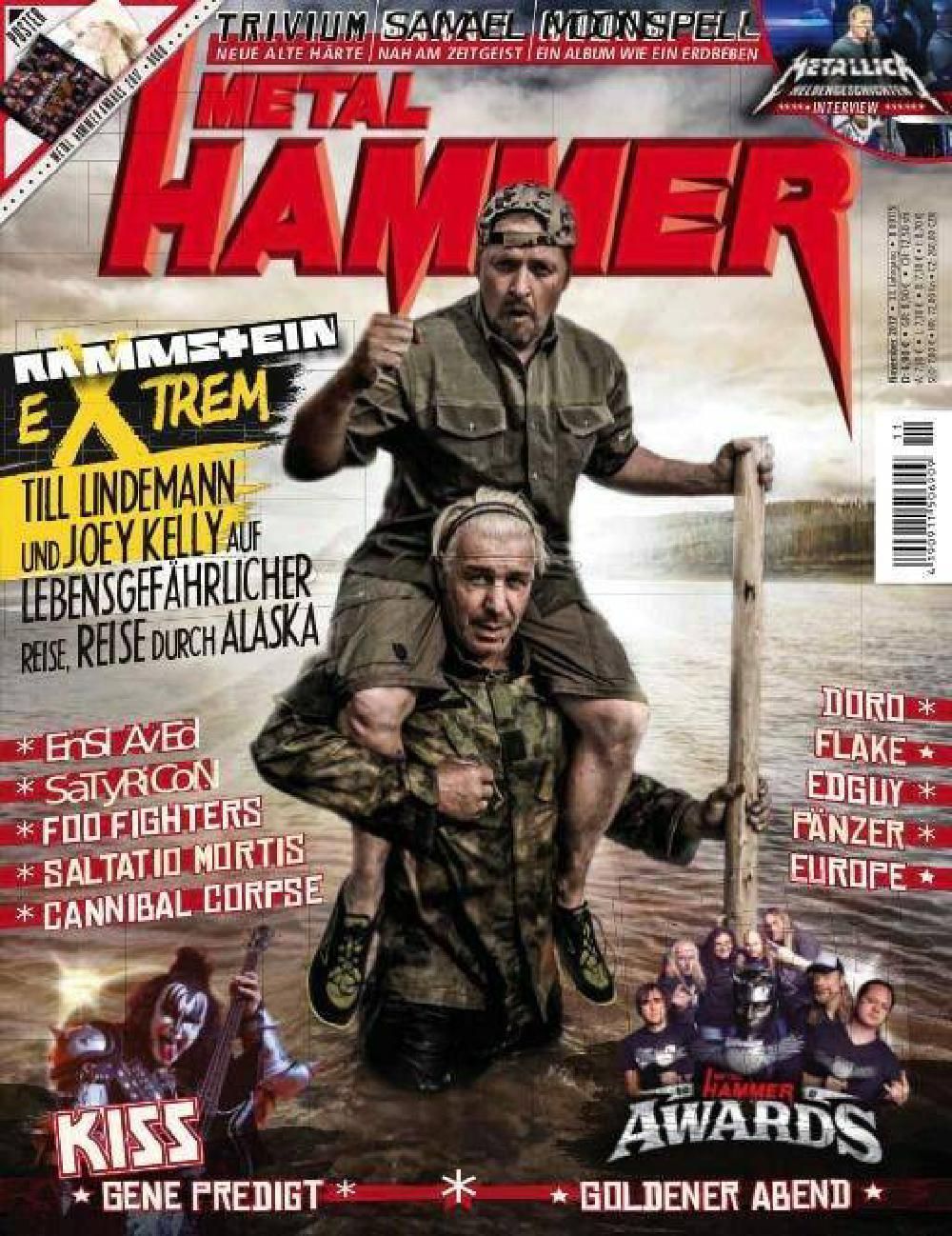 Metal Hammer Magazin Deutschland 2017-11 Rammstein Kiss