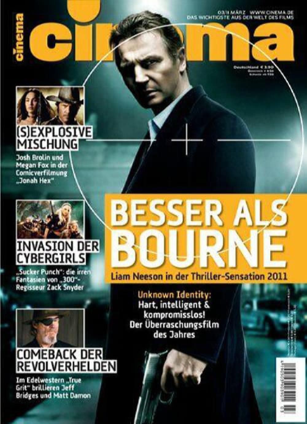 Cinema Magazin Deutschland 2011-03 Liam Neeson Jeff Bridges Matt Damon