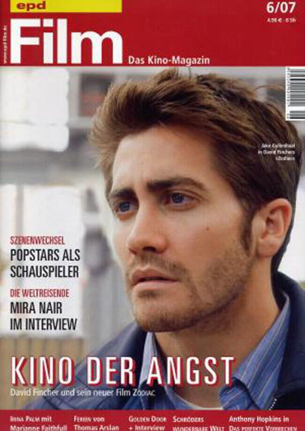 EPD Film Magazin Deutschland 2007-06 Jake Gyllenhaal
