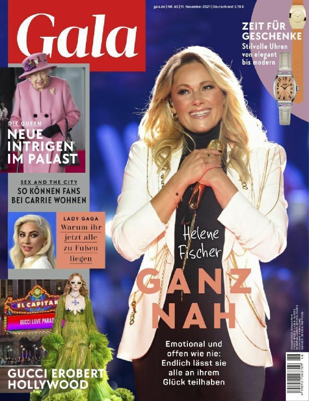 Gala Magazin Deutschland 2021-46 Helene Fischer Lady Gaga Gucci