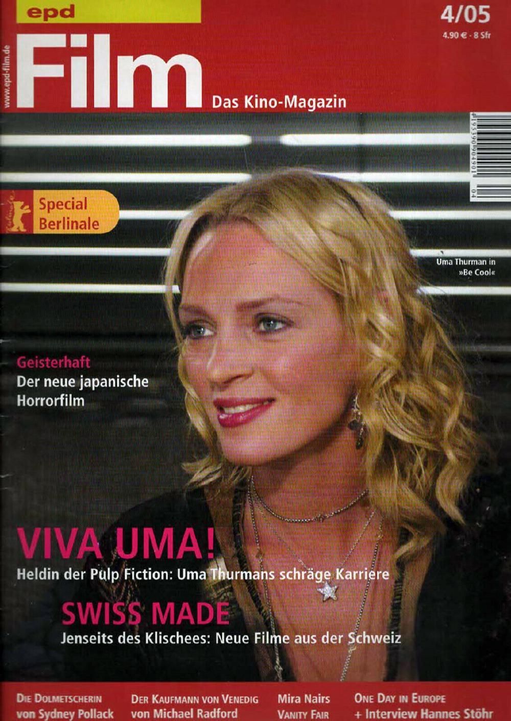 EPD Film Magazin Deutschland 2005-04 Uma Thurman