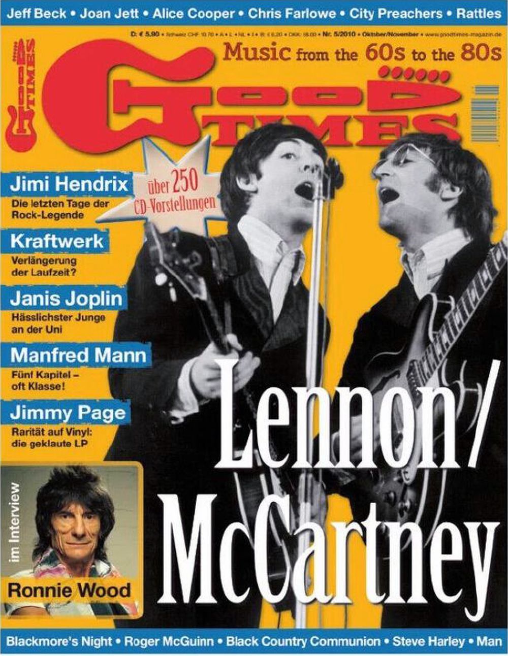 Good Times Magazin Deutschland 2010-05 Lennon McCartney