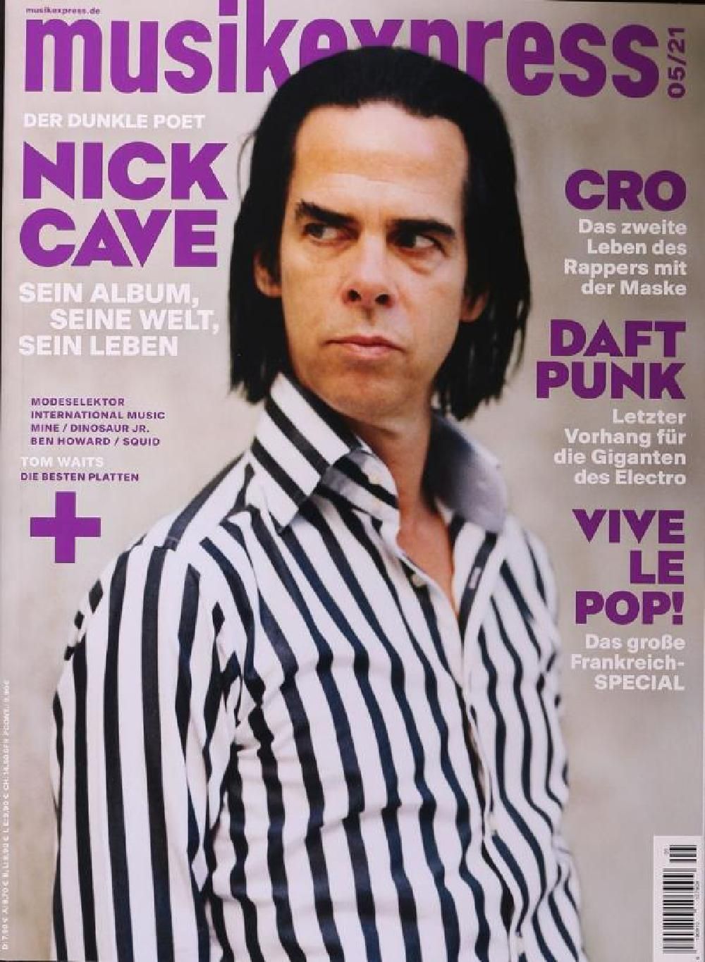 Musikexpress Magazin Deutschland 2021-05 Nick Cave