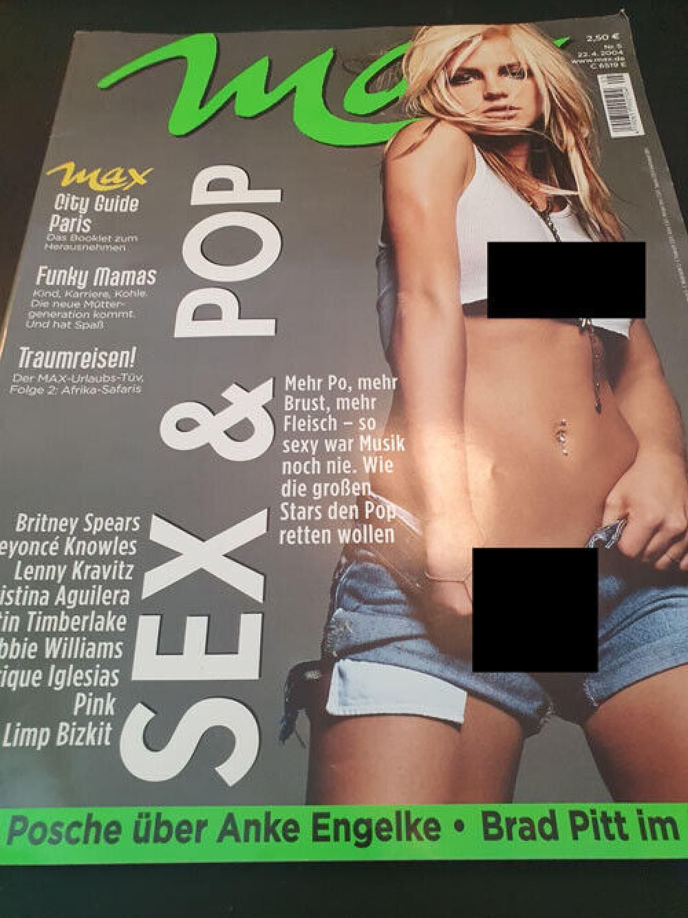 Max Magazin Deutschland 2004-05 Britney Spears