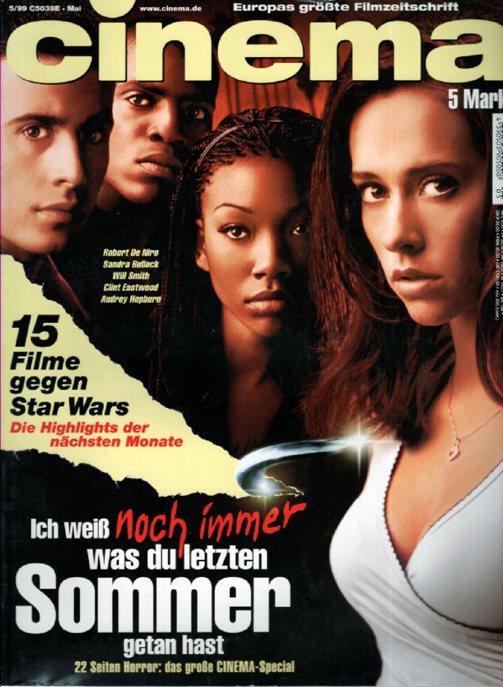 Cinema Magazin Deutschland 1999-05 Jennifer Love Hewitt Brandy Mekhi Phifer