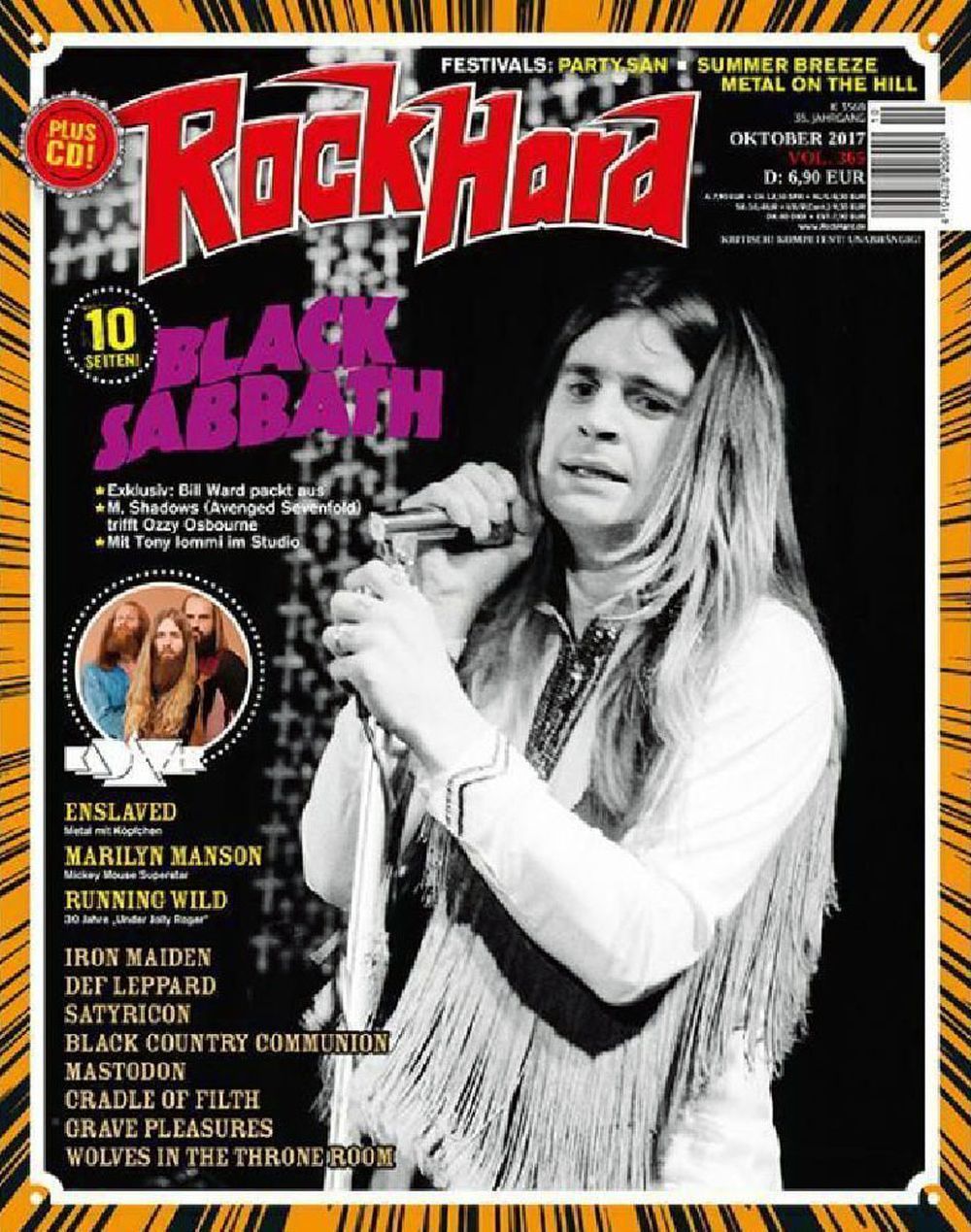 Rock Hard Magazin Deutschland 2017 #365 Black Sabbath