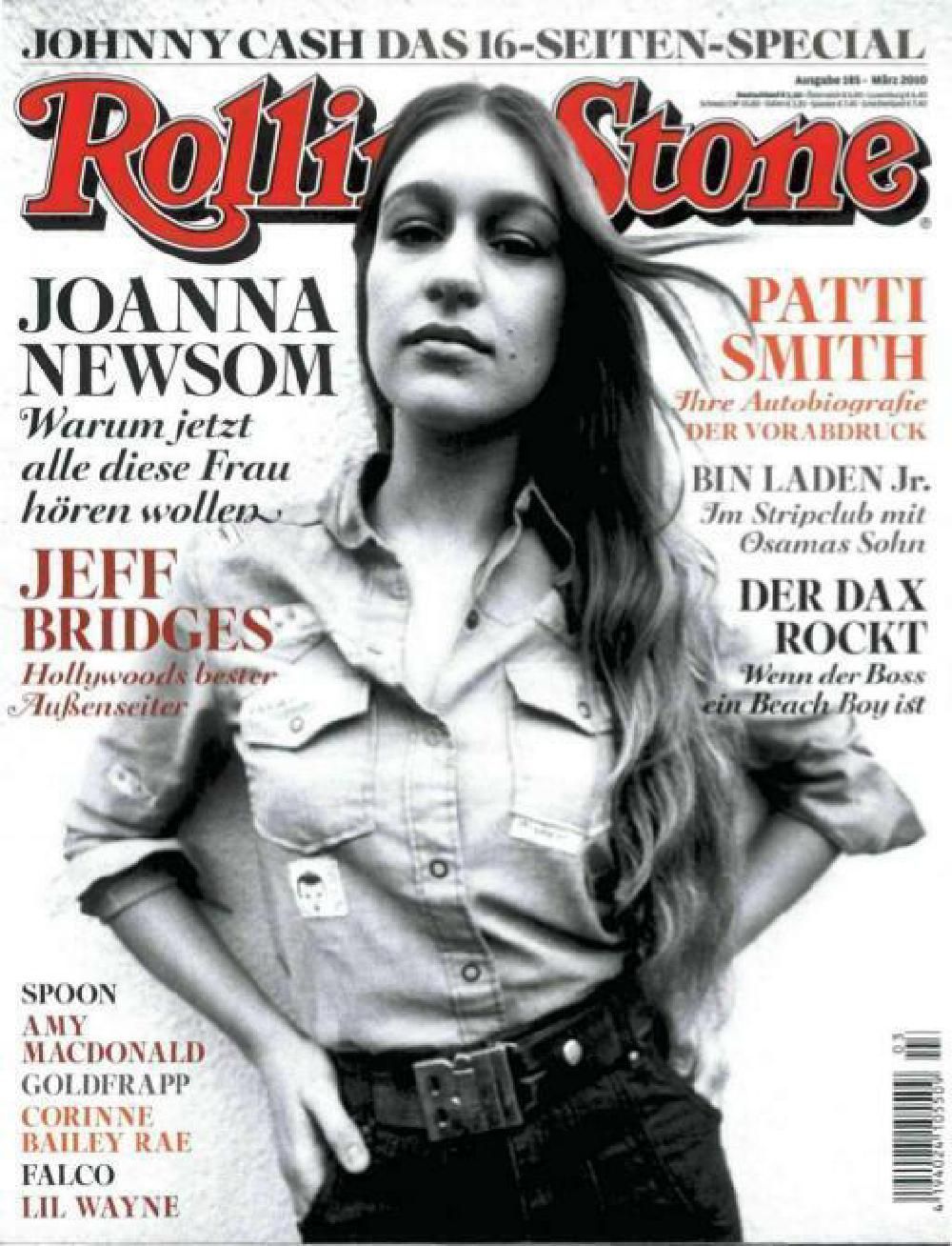 Rolling Stone Magazin Deutschland 2010-03 Joanna Newsom Patti Smith Jeff Bridges