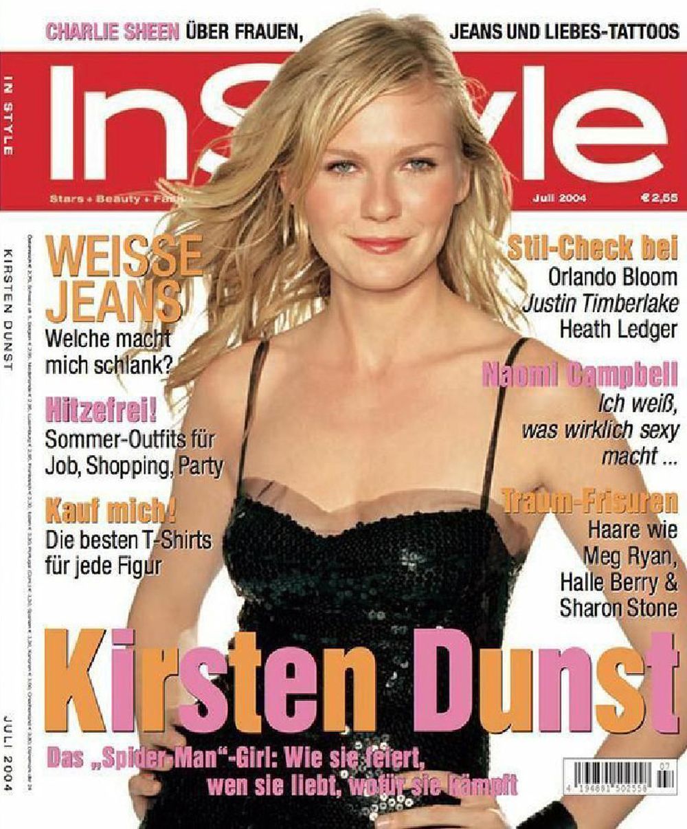 InStyle Magazin Deutschland 2004-07 Kirsten Dunst
