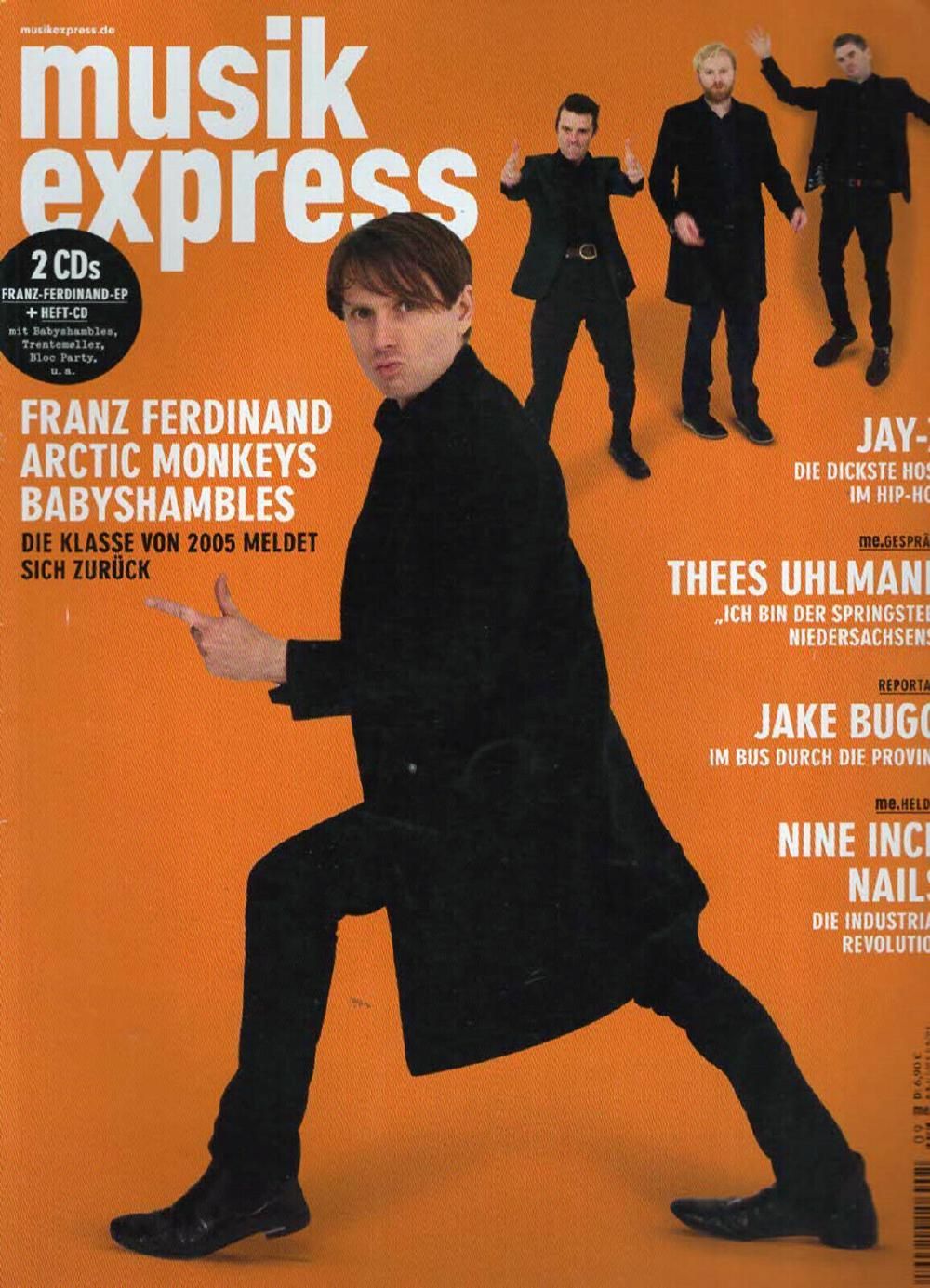 Musikexpress Magazin Deutschland 2013-09 Franz Ferdinand