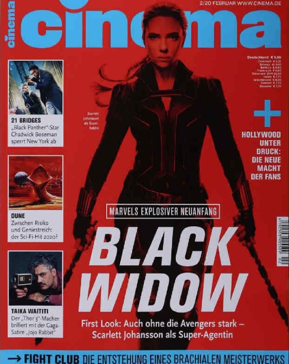 Cinema Magazin Deutschland 2020-02 Scarlett Johansson Taika Waititi