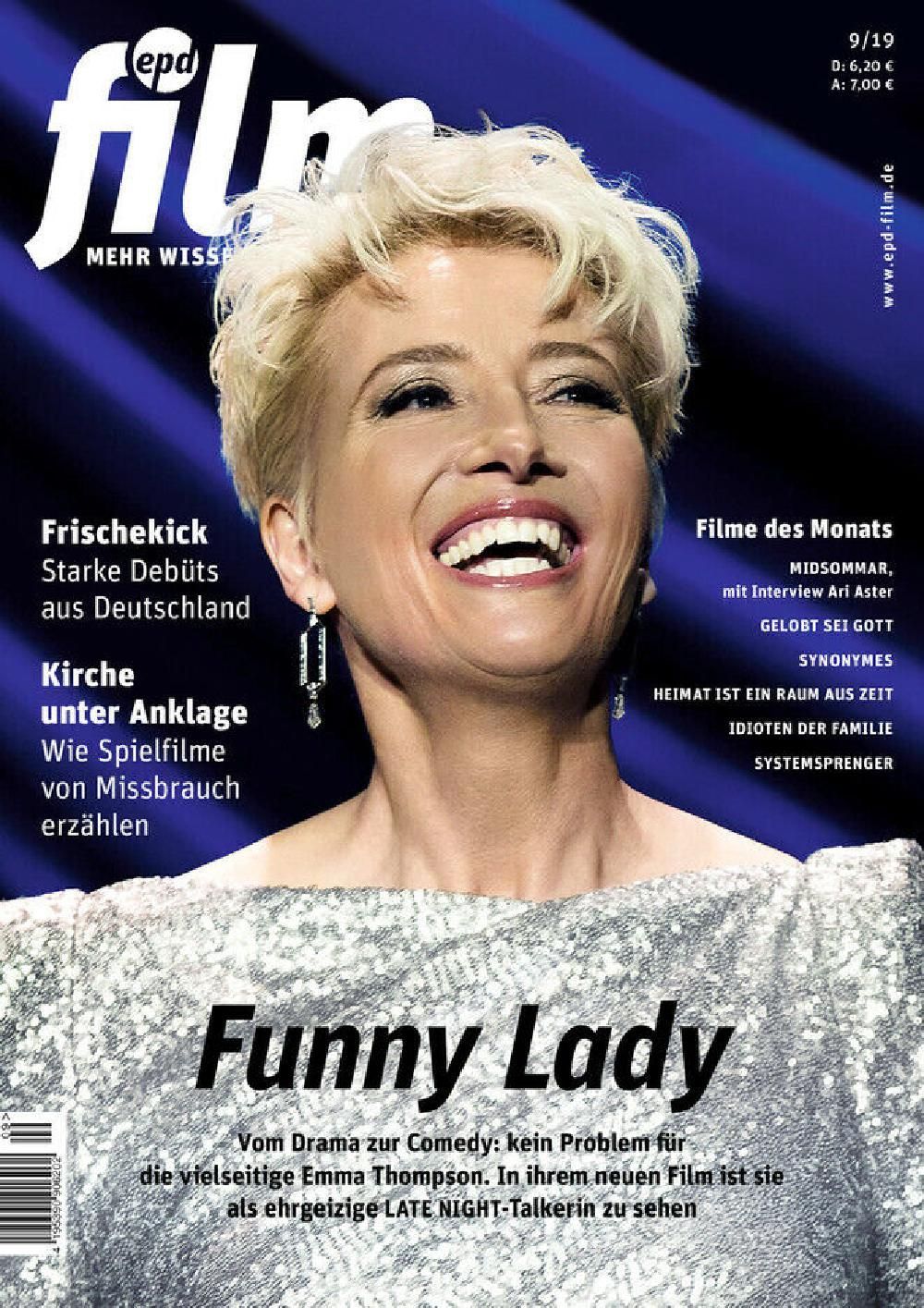 EPD Film Magazin Deutschland 2019-09 Emma Thompson