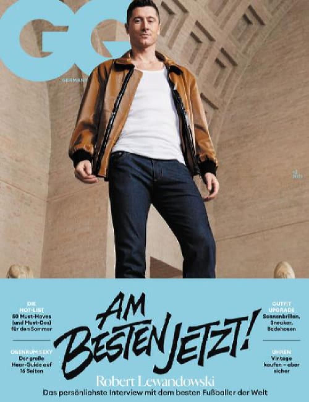 GQ Magazin Deutschland 2021-02 Robert Lewandowski