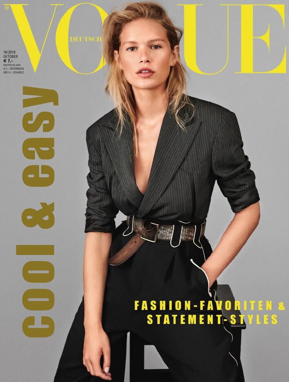 Vogue Magazin Deutschland 2018-10 Anna Ewers