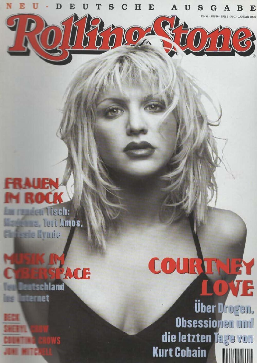 Rolling Stone Magazin Deutschland 1995-01 Courtney Love