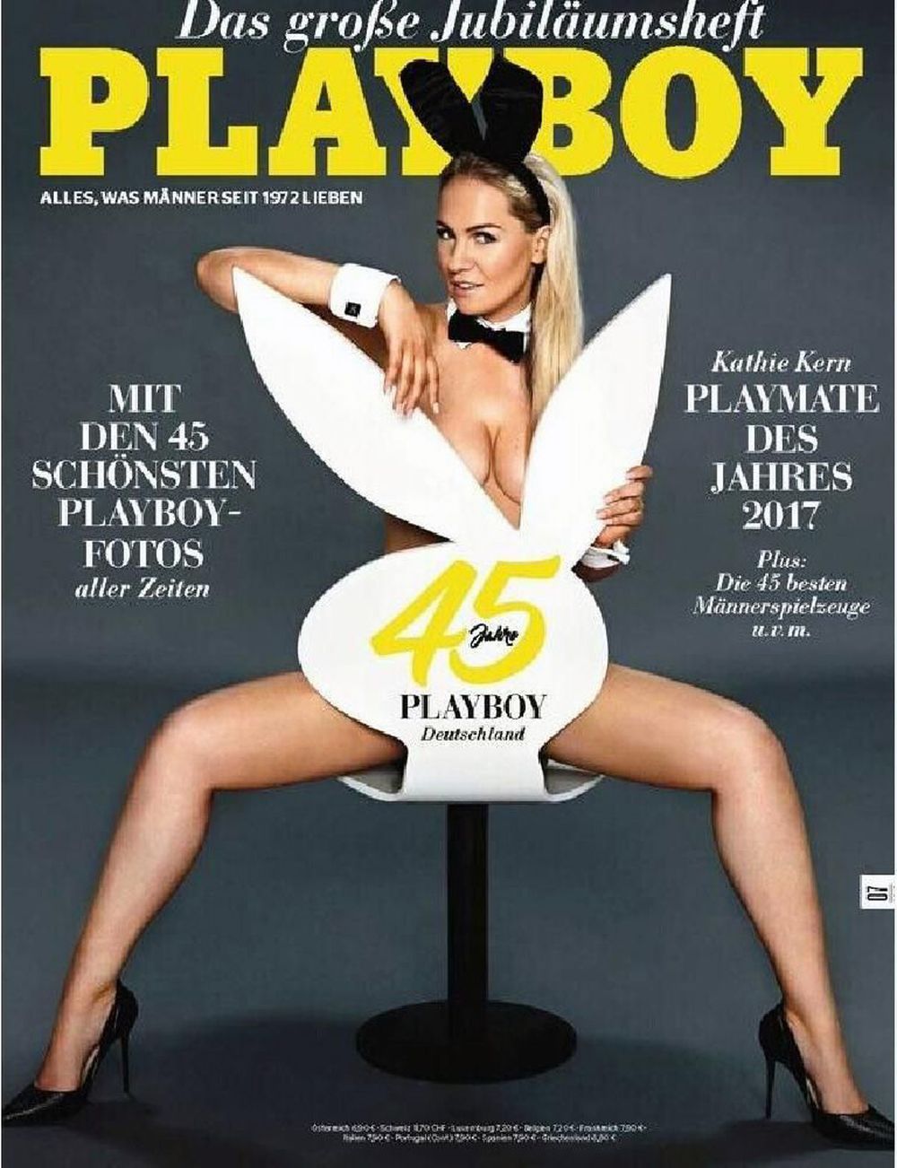 Playboy Magazin Deutschland 2017-07 Kathie Kern