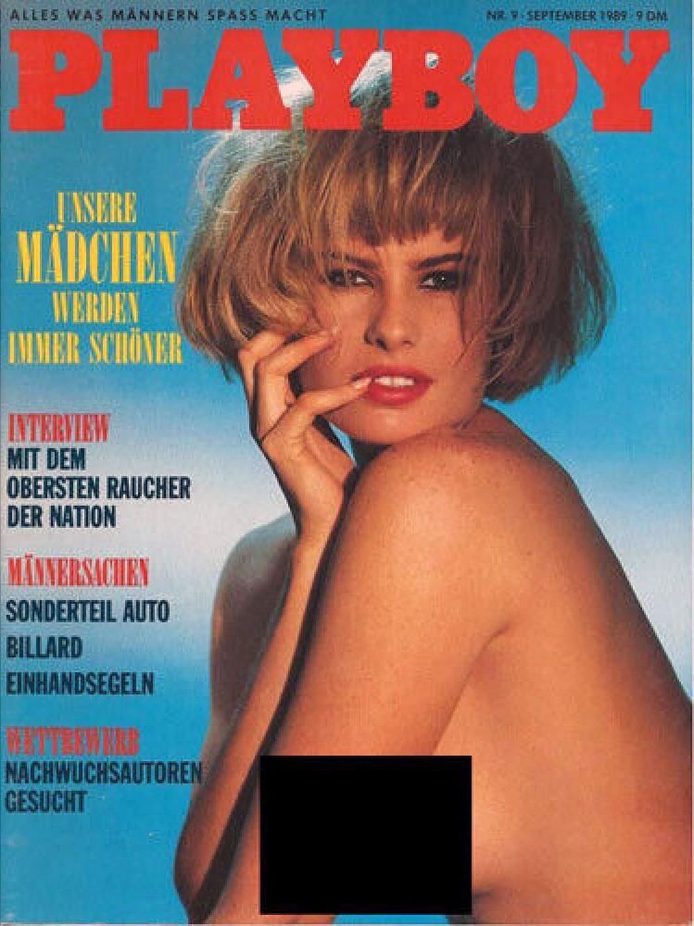Playboy Magazin Deutschland 1989-09 Kim Teeling
