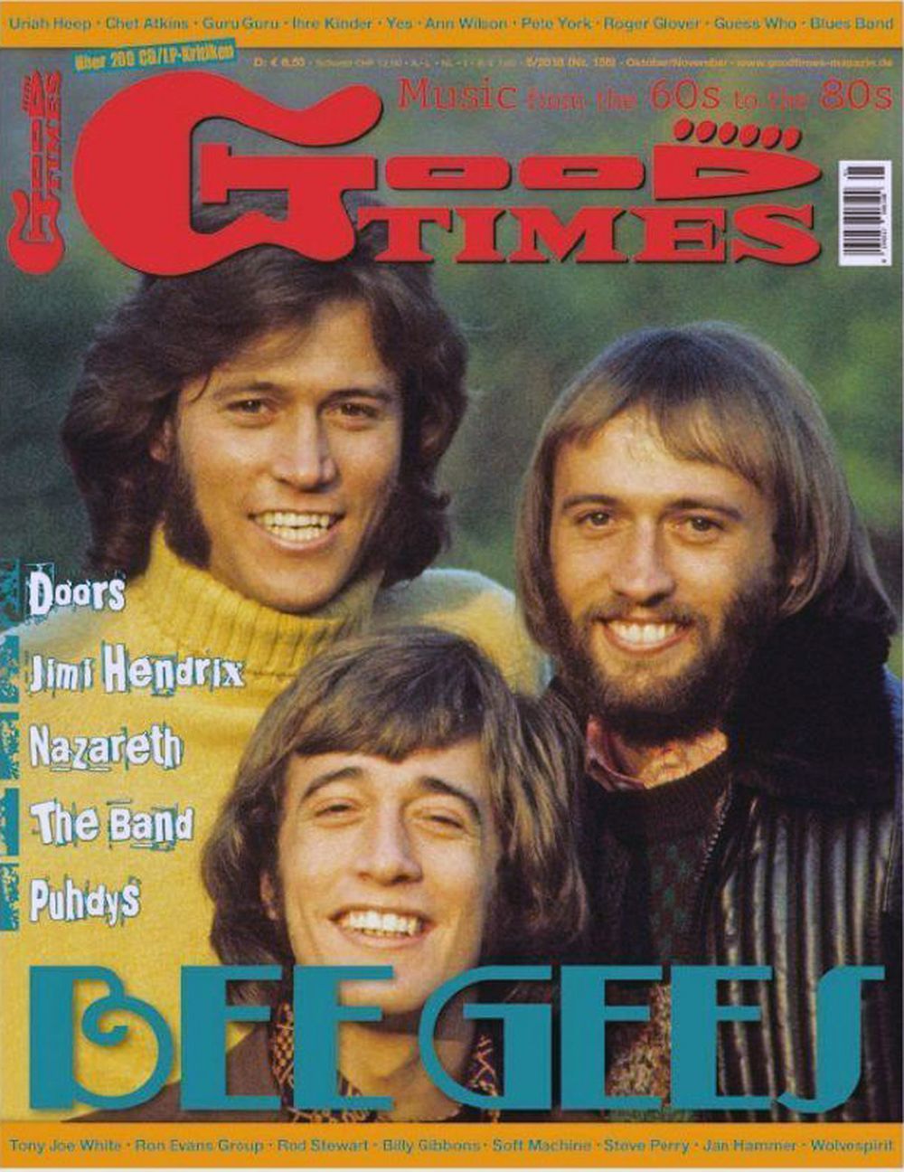 Good Times Magazin Deutschland 2018-05 Bee Gees Doors Nazareth Yes Uriah Heep