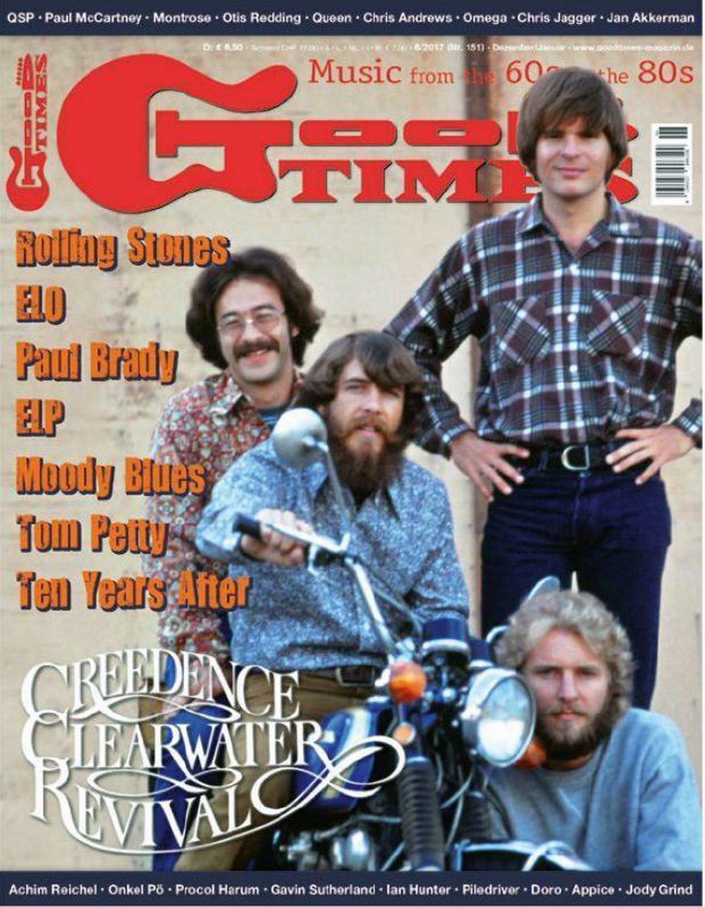 Good Times Magazin Deutschland 2017-06 Creedence Clearwater Revival ELO Paul Brady ELP