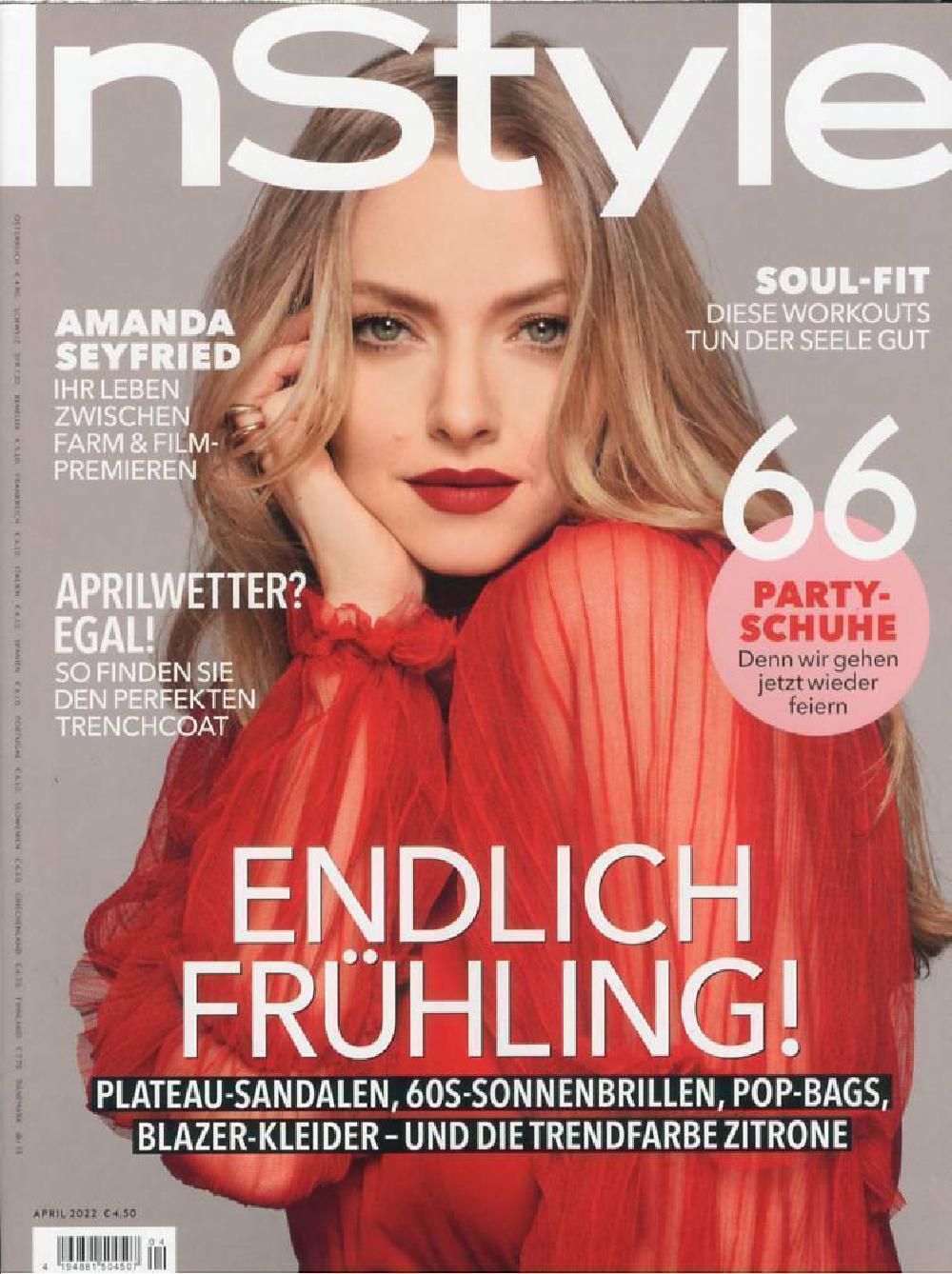 InStyle Magazin Deutschland 2022-04 Amanda Seyfried
