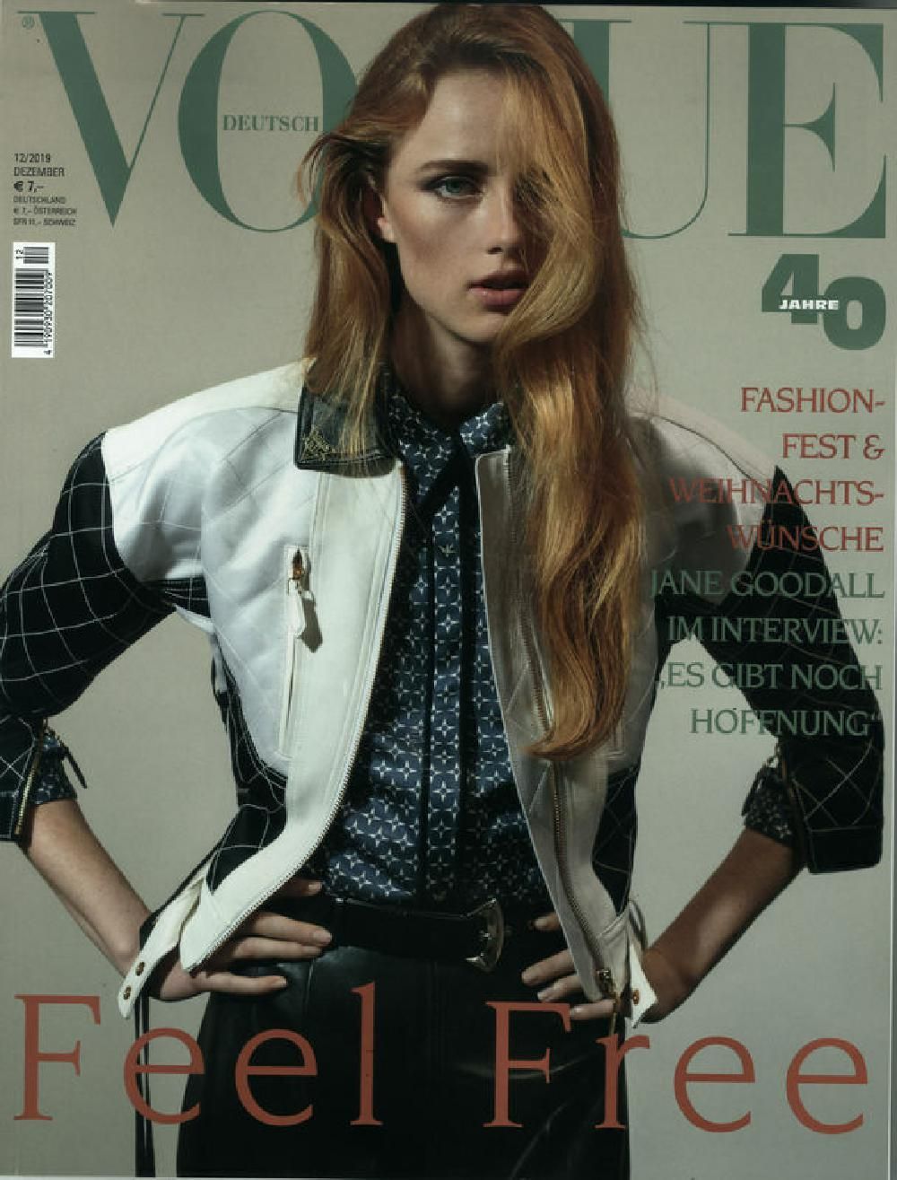 Vogue Magazin Deutschland 2019-12 Rianne Van Rompaey