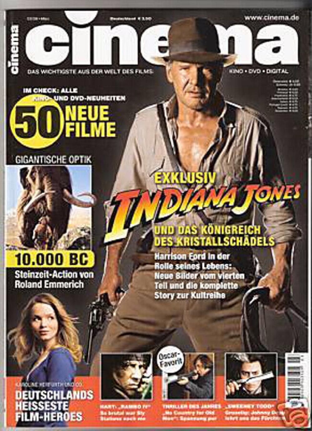 Cinema Magazin Deutschland 2008-03 Harrison Ford