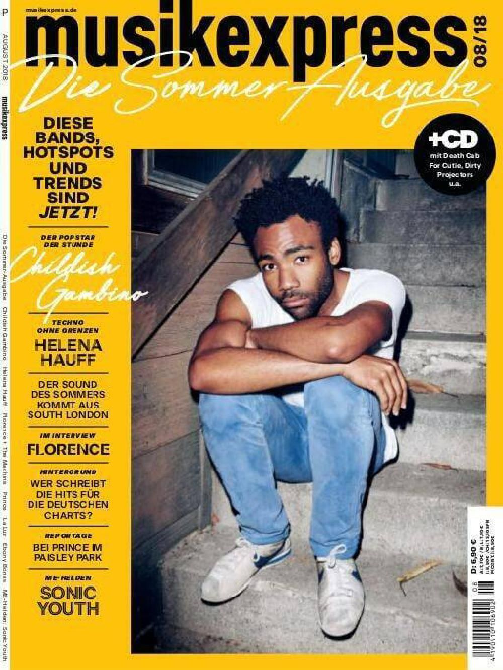Musikexpress Magazin Deutschland 2018-08 Donald Glover Childish Gambino