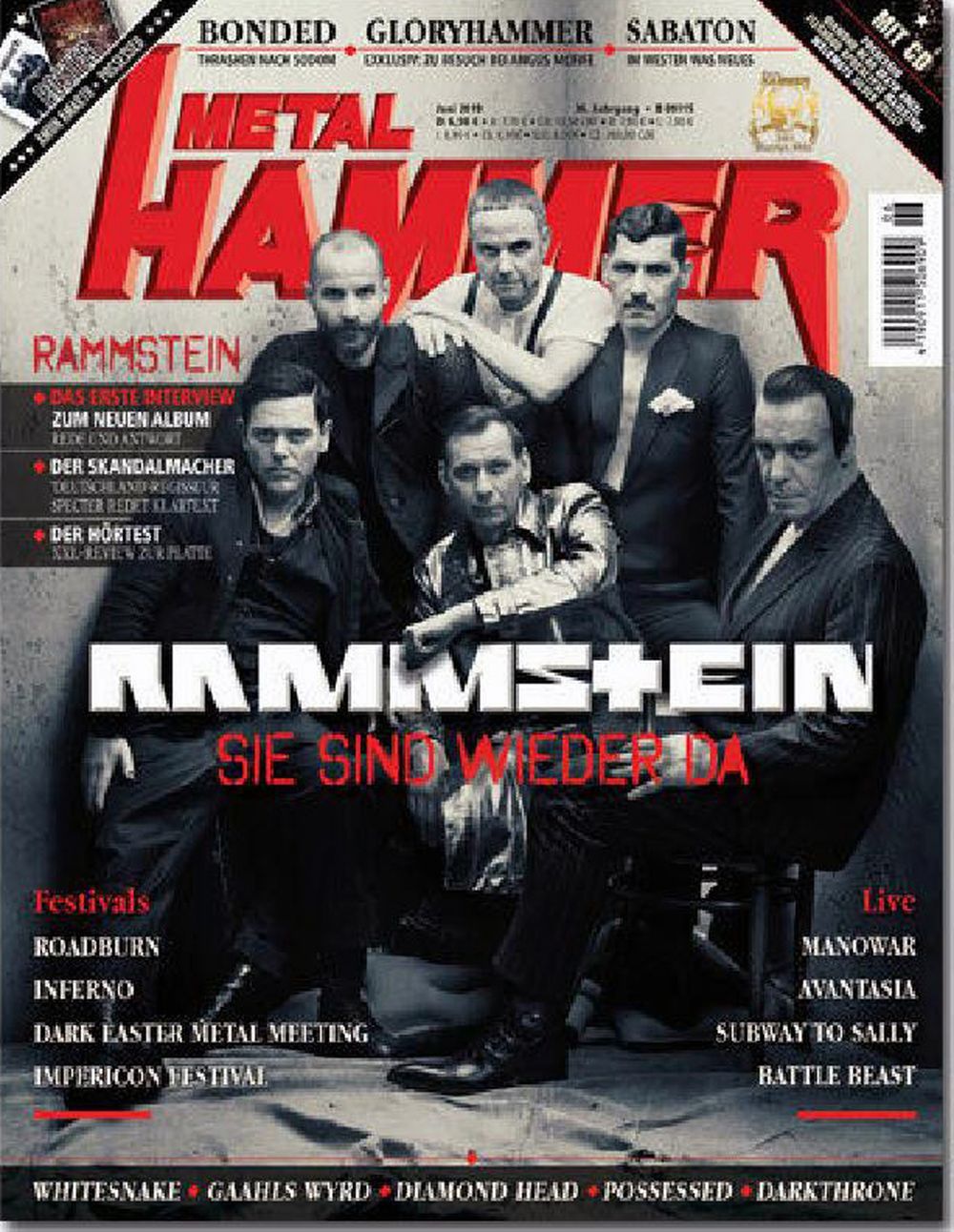 Metal Hammer Magazin Deutschland 2019-06 Rammstein