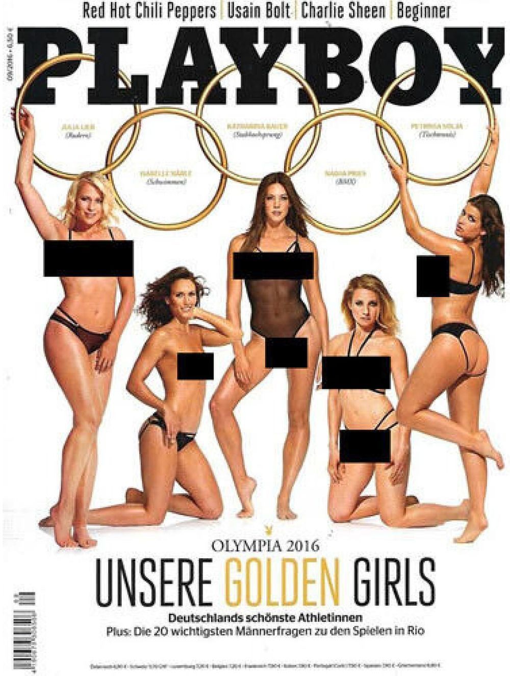 Playboy Magazin Deutschland 2016-09 Julia Lier Isabelle Härle