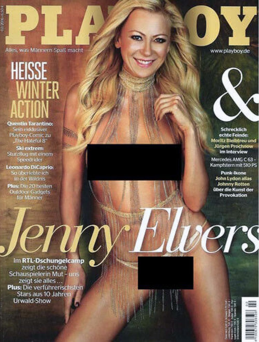 Playboy Magazin Deutschland 2016-02 Jenny Elvers