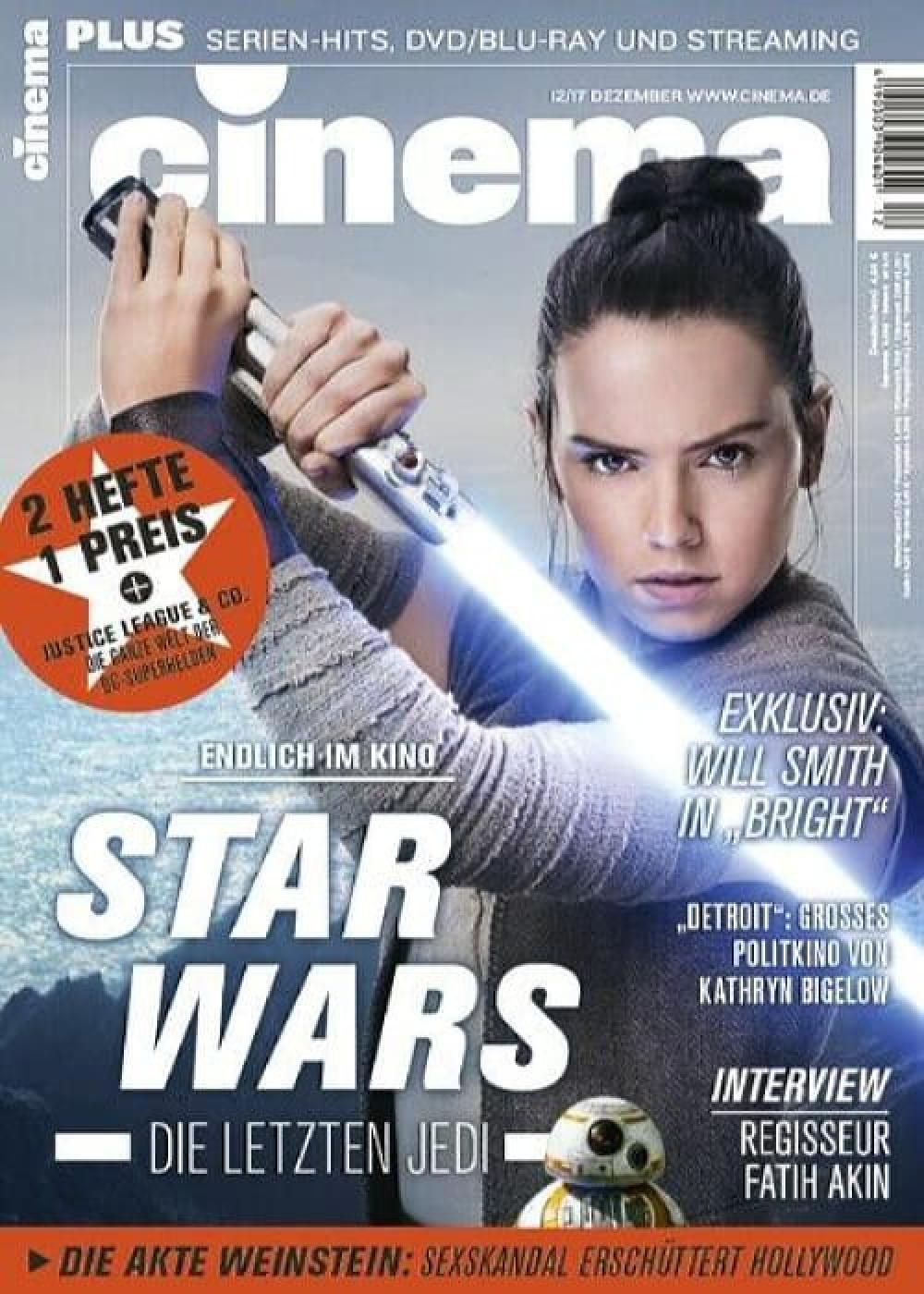 Cinema Magazin Deutschland 2017-12 Daisy Ridley Will Smith