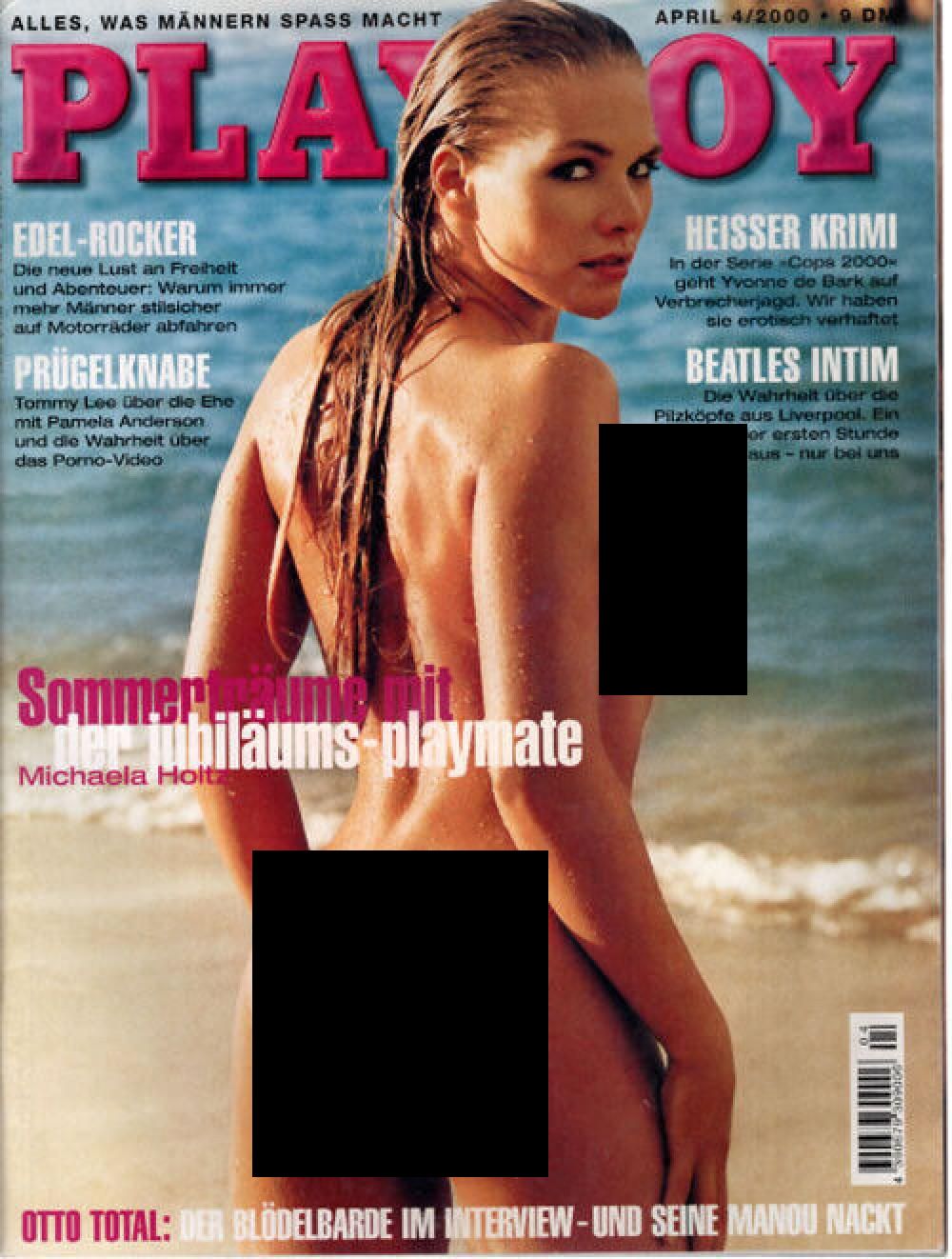 Playboy Magazin Deutschland 2000-04 Michaela Holtz