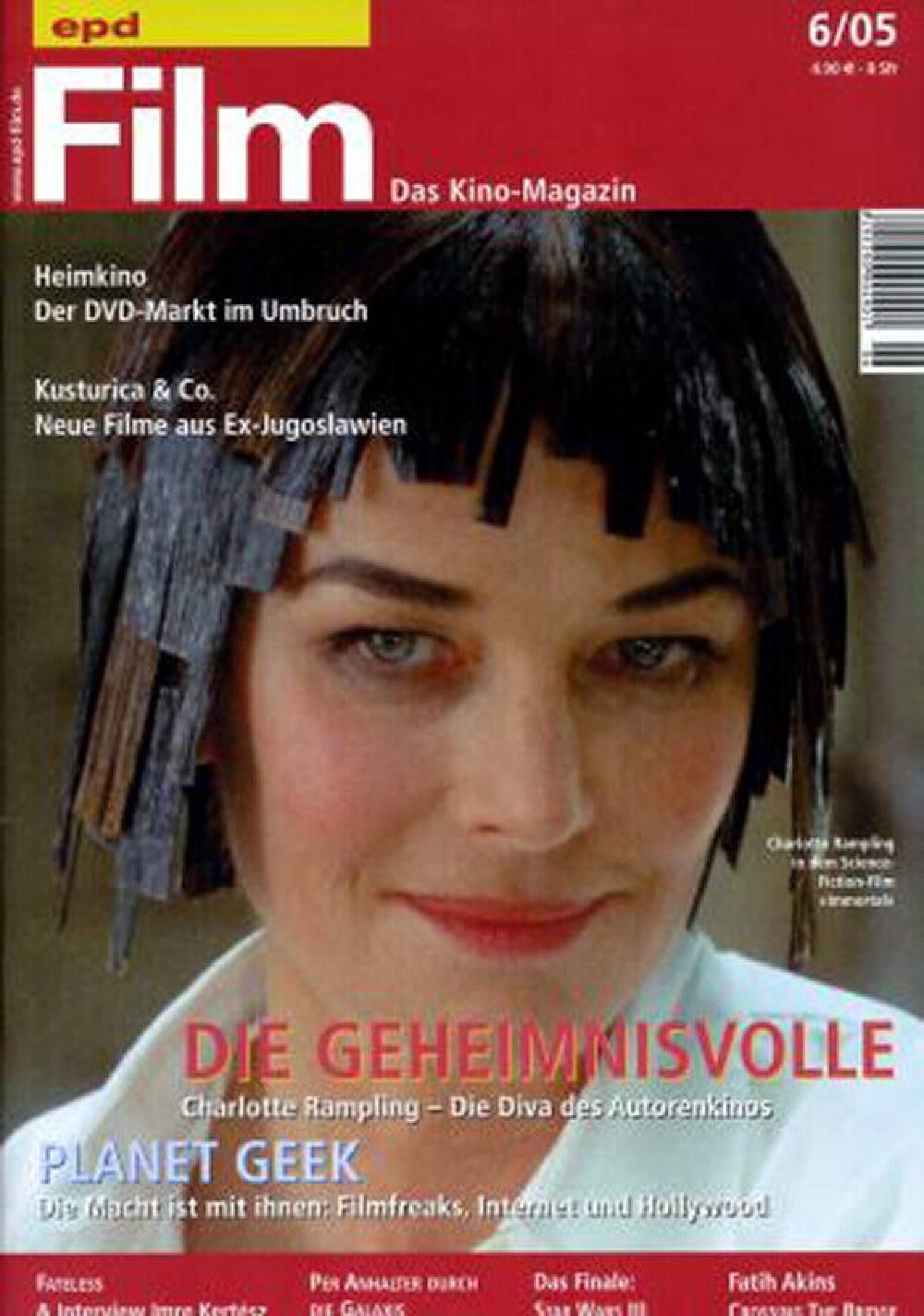 EPD Film Magazin Deutschland 2005-06 Charlotte Rampling