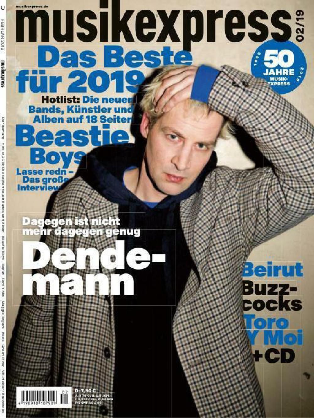 Musikexpress Magazin Deutschland 2019-02 Dendemann Beastie Boys