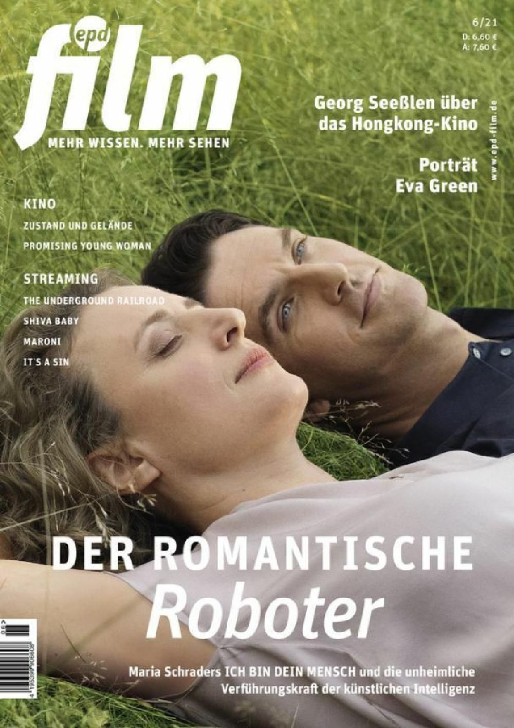 EPD Film Magazin Deutschland 2021-06 Maria Schrader Eva Green