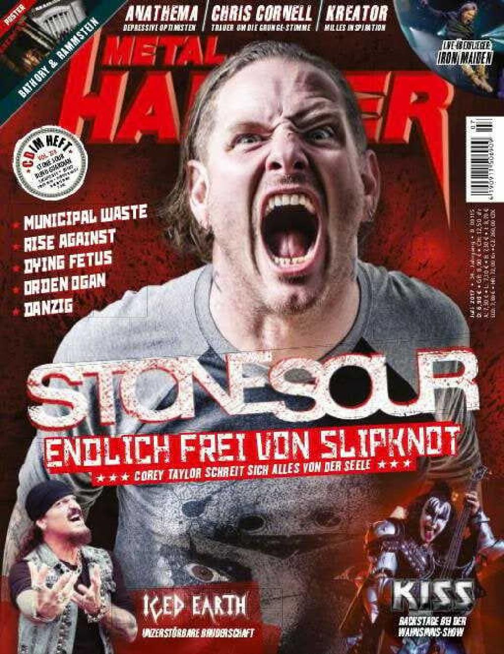 Metal Hammer Magazin Deutschland 2017-07 Stone Sour