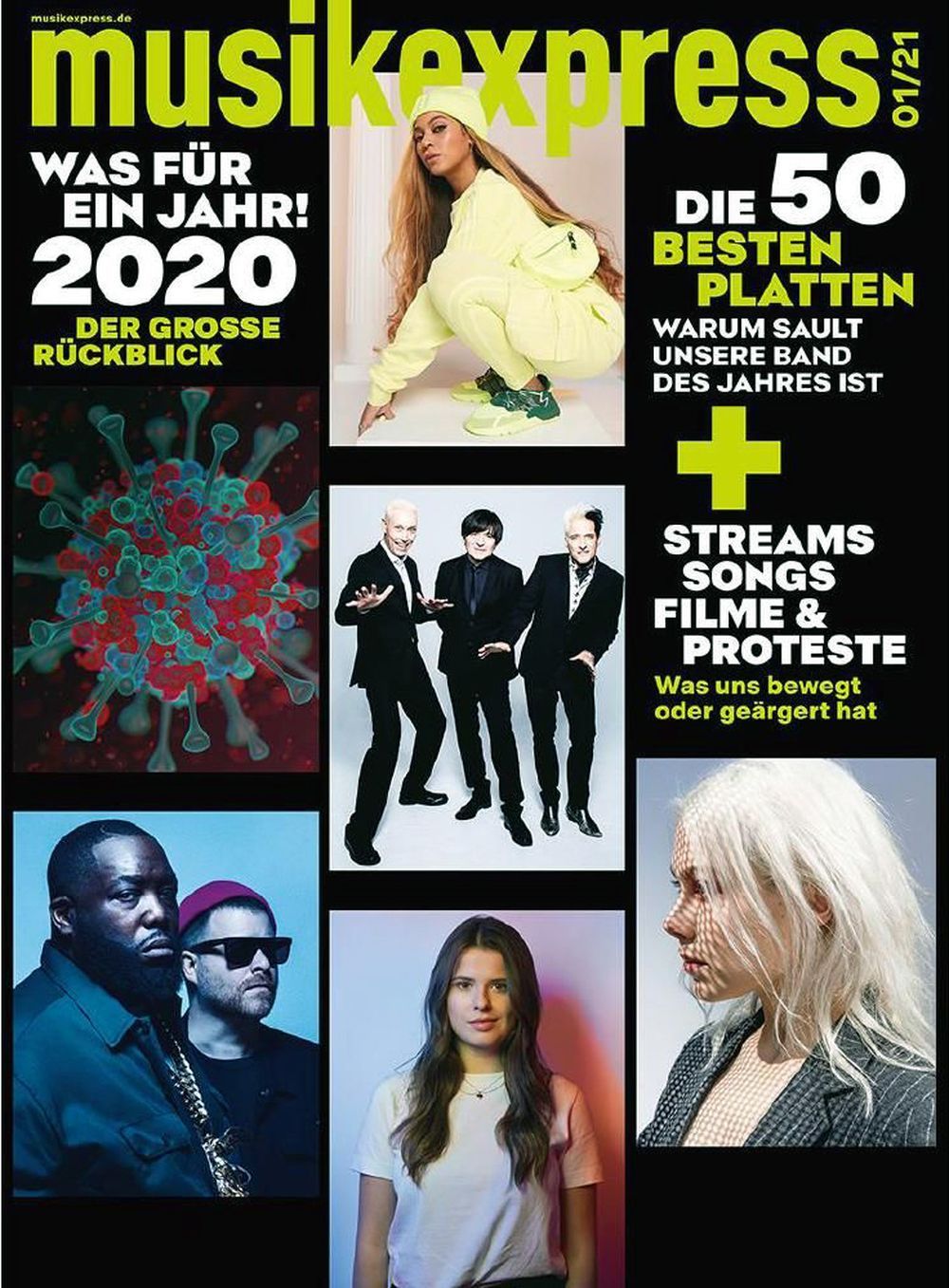 Musikexpress Magazin Deutschland 2021-01 Cardi B Ärzte