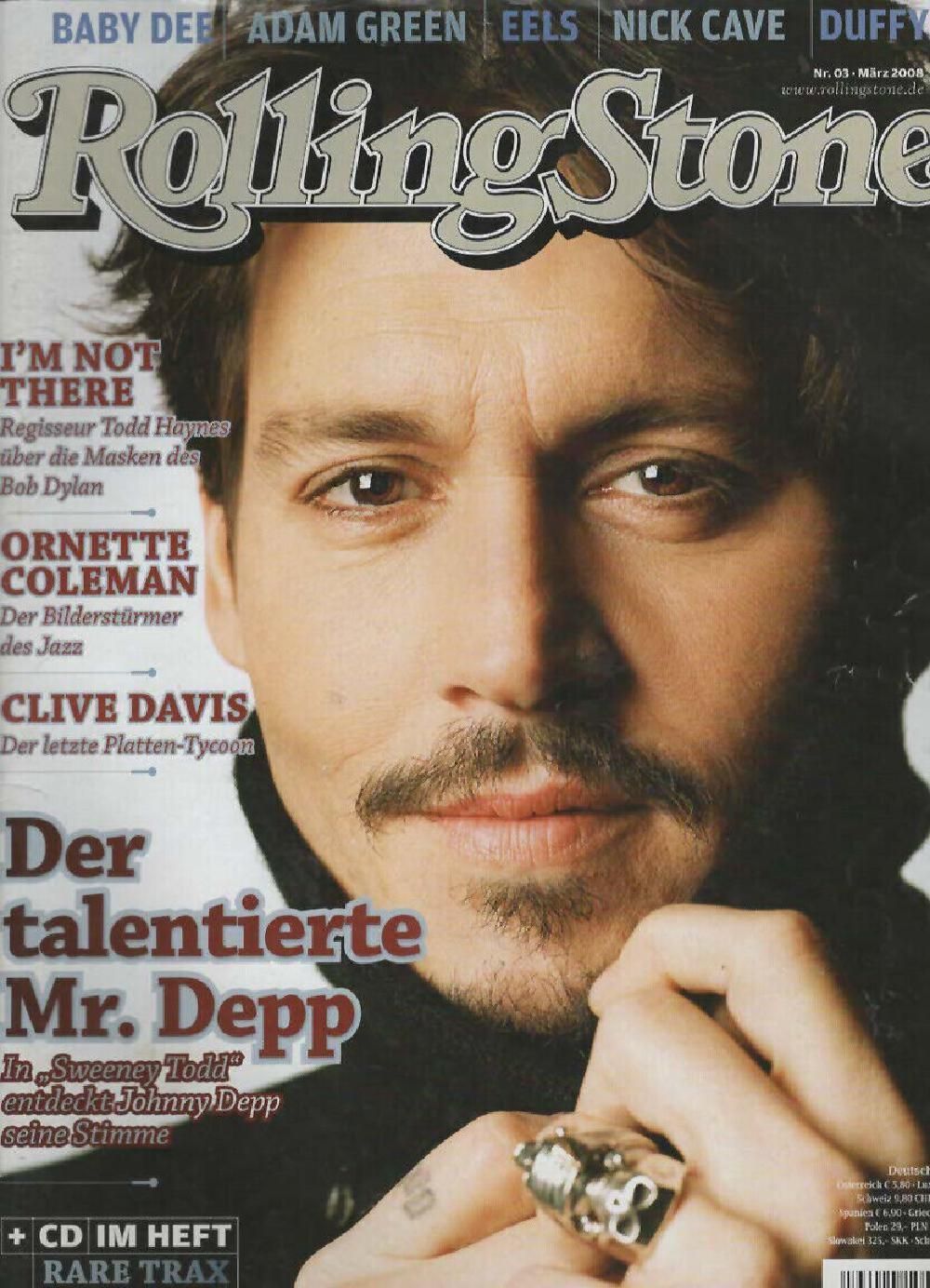 Rolling Stone Magazin Deutschland 2008-03 Johnny Depp