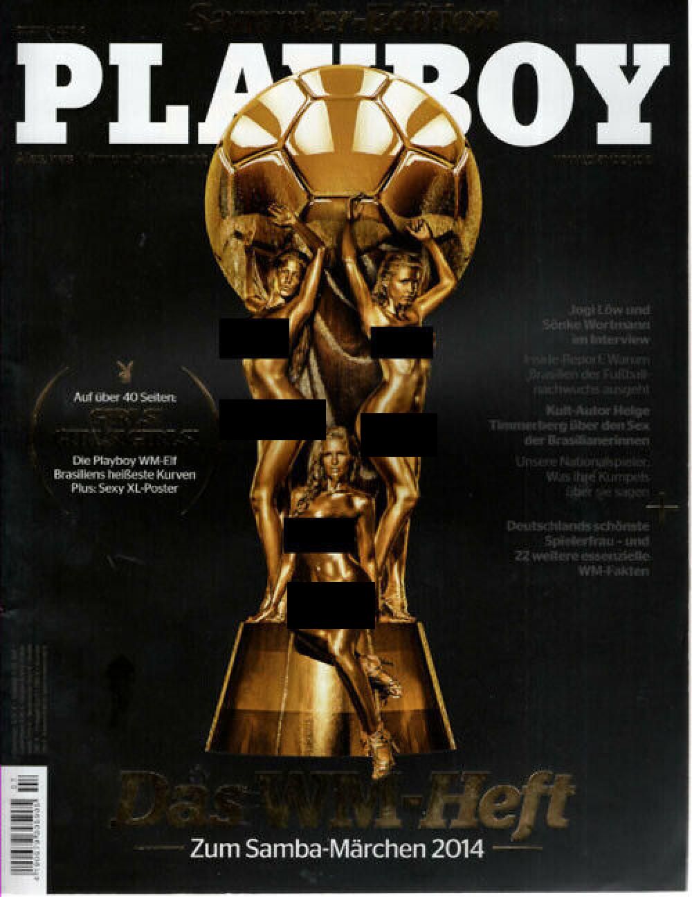 Playboy Magazin Deutschland 2014-07 Soccer Championship Edition