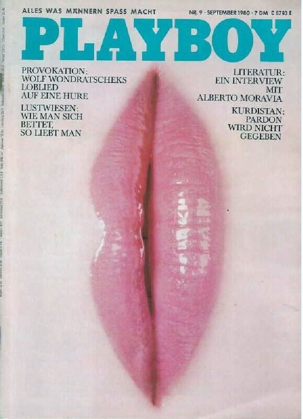 Playboy Magazin Deutschland 1980-09 Playmate Monique John
