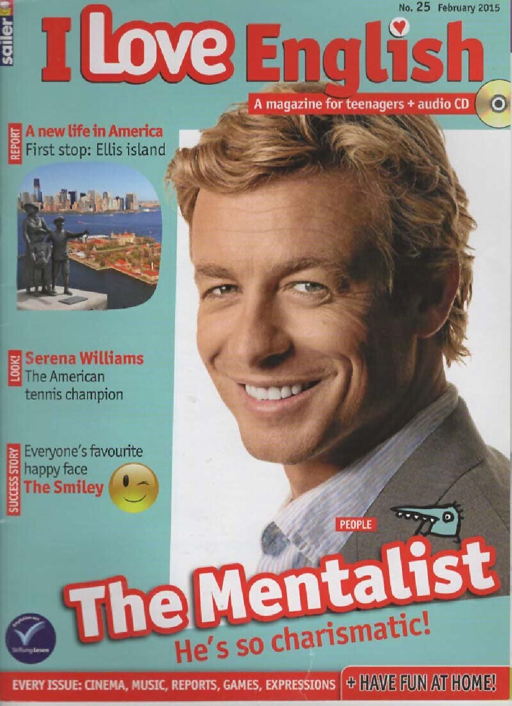 I Love English Magazin Deutschland 2015 #25 Simon Baker