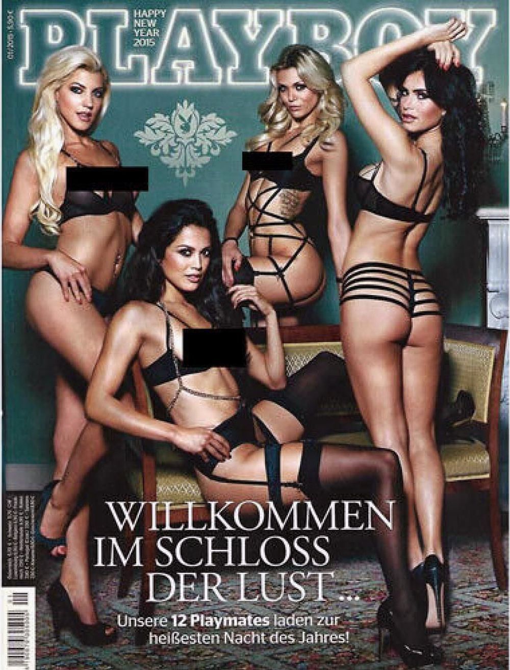 Playboy Magazin Deutschland 2015-01 Willkommen Im Schloss