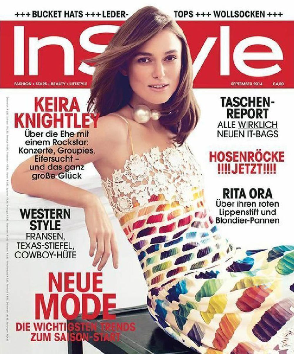InStyle Magazin Deutschland 2014-09 Keira Knightley
