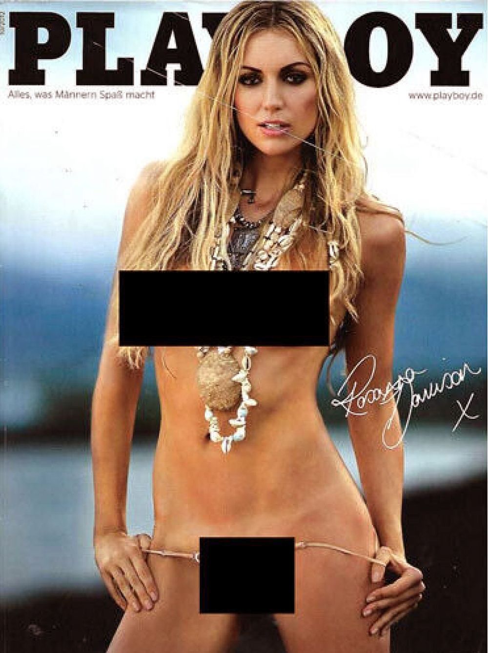 Playboy Magazin Deutschland 2012-10 Rosanna Davison Chris De Burgh
