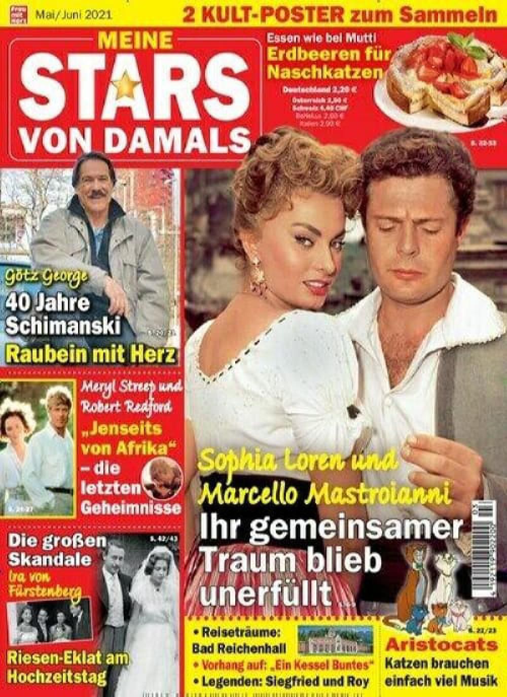 Meine Stars Von Damals Magazin Deutschland 2021-05+06 Mastroianni Sophia Loren