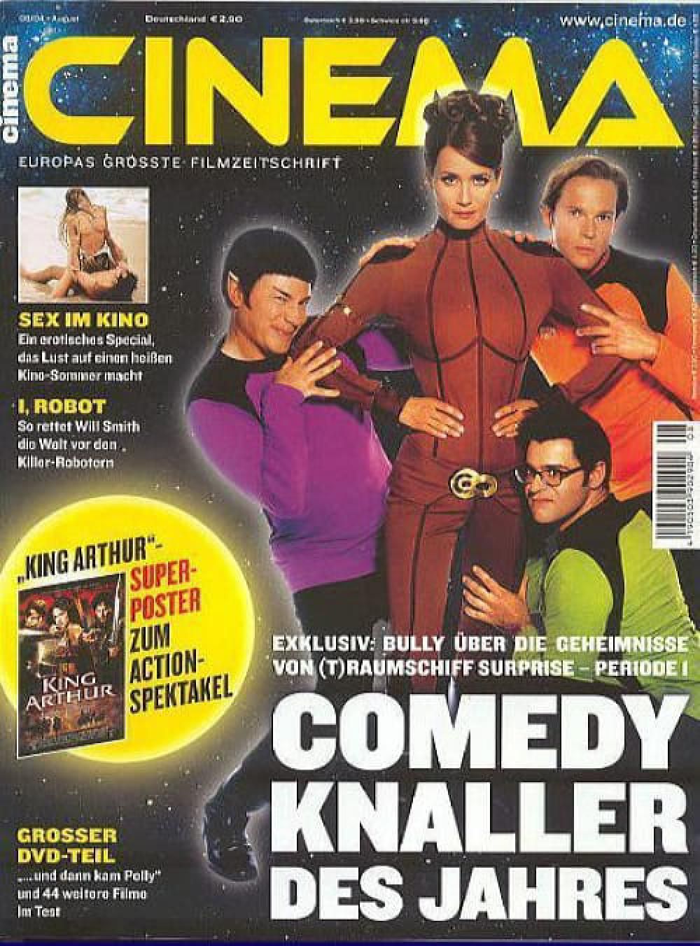 Cinema Magazin Deutschland 2004-08 Bully Herbig Will Smith